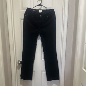 St. John's Bay Black Straight Leg Jeans